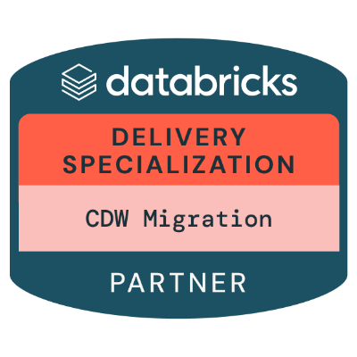 Databricks Delivery Specialization CDW Migration Partner badge